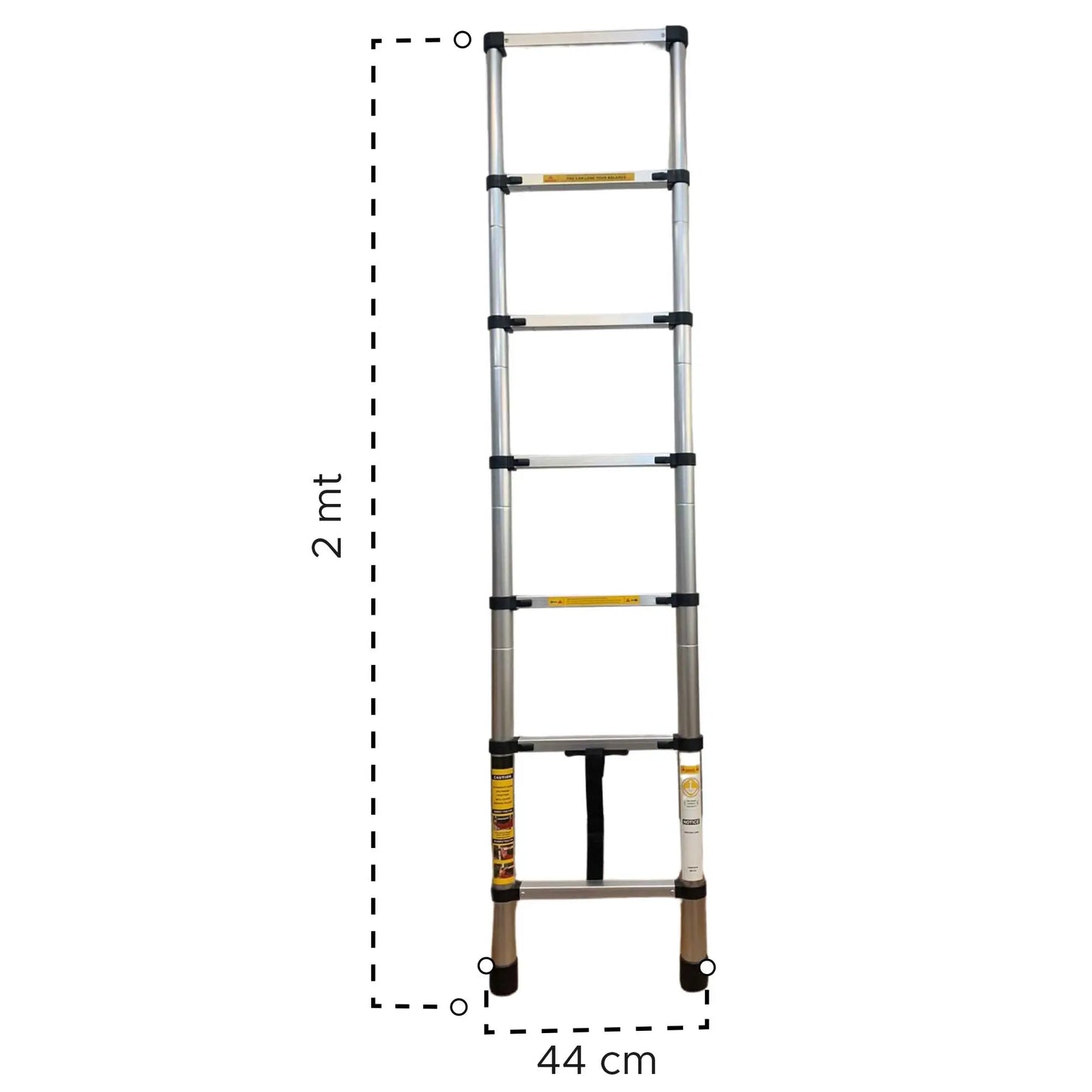 ESCALERA PLEGABLE ULTRA RESISTENTE 2 MTS - 3 MTS ⚡