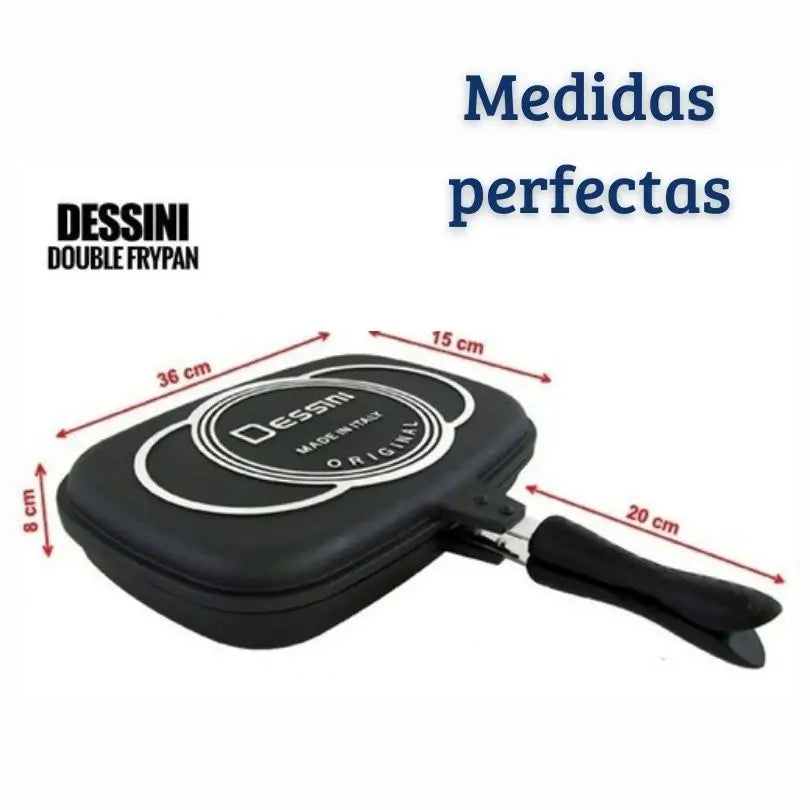 SARTEN DOBLE PARRILLA 💥 MULTIFUNCIONAL 💥 40% DE DESCUENTO