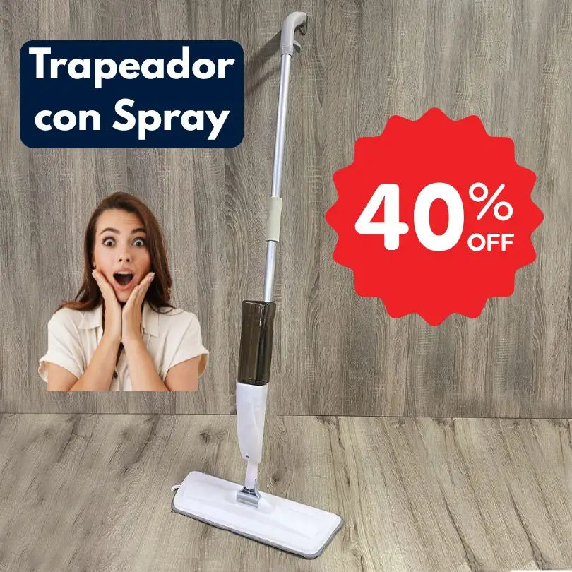 TRAPEADOR CON SPRAY PRO ✨ 360