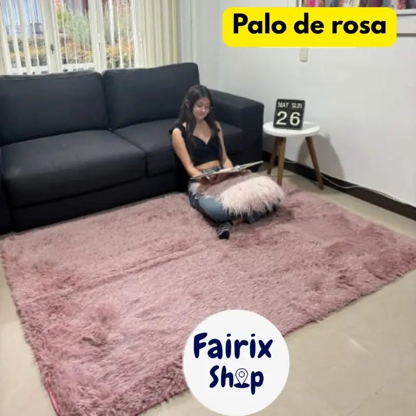ALFOMBRA PELUCHE DE LUJO 150 X 2MT 🌟 MEGA OFERTA