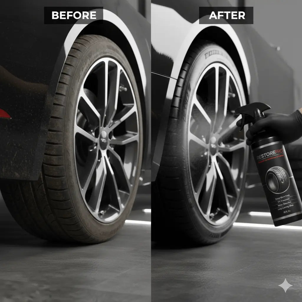 RESTAURADOR NEGRO PRO ✨ LLANTAS COMO NUEVAS ✨ OFERTA: 3 X $99.700