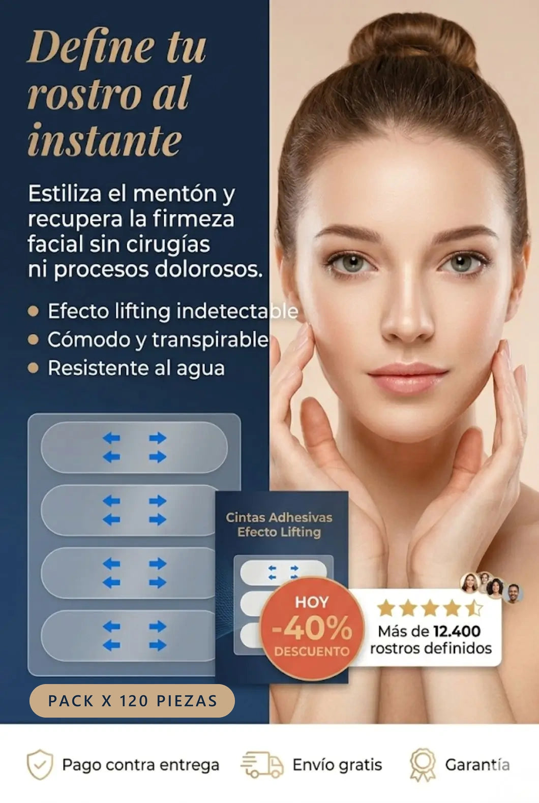 Cintas Adhesivas Efecto Lifting ✨
