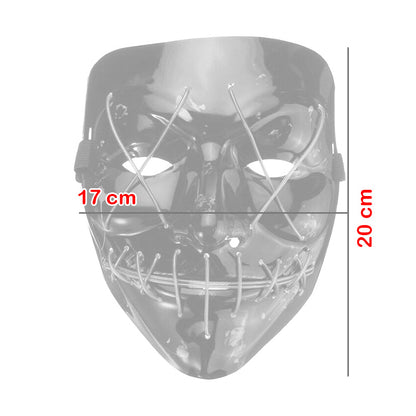 MÁSCARA LA PURGA CON LUZ LED