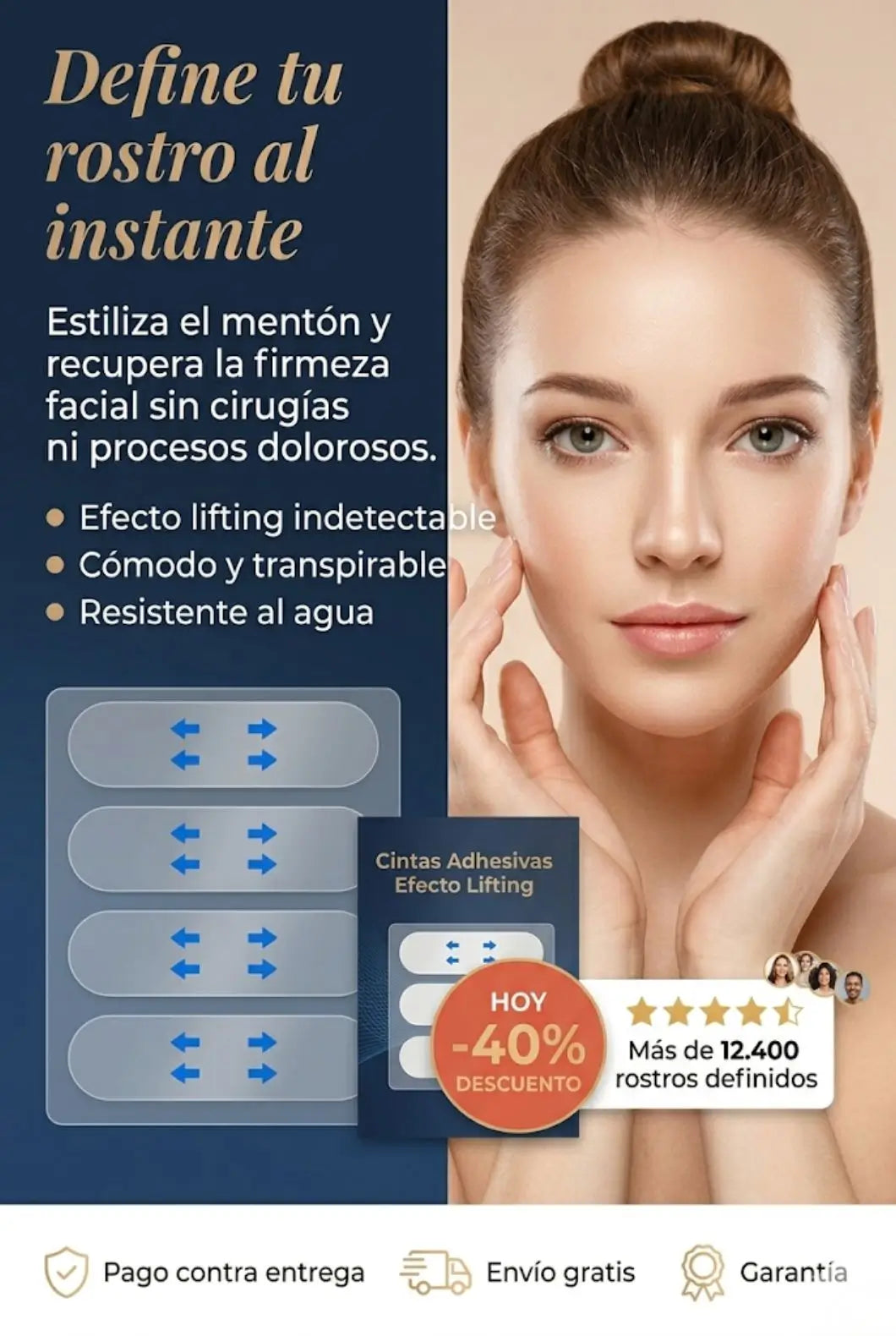 Cintas Adhesivas Efecto Lifting ✨
