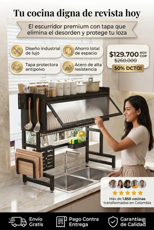 Escurridor y Organizador de Platos