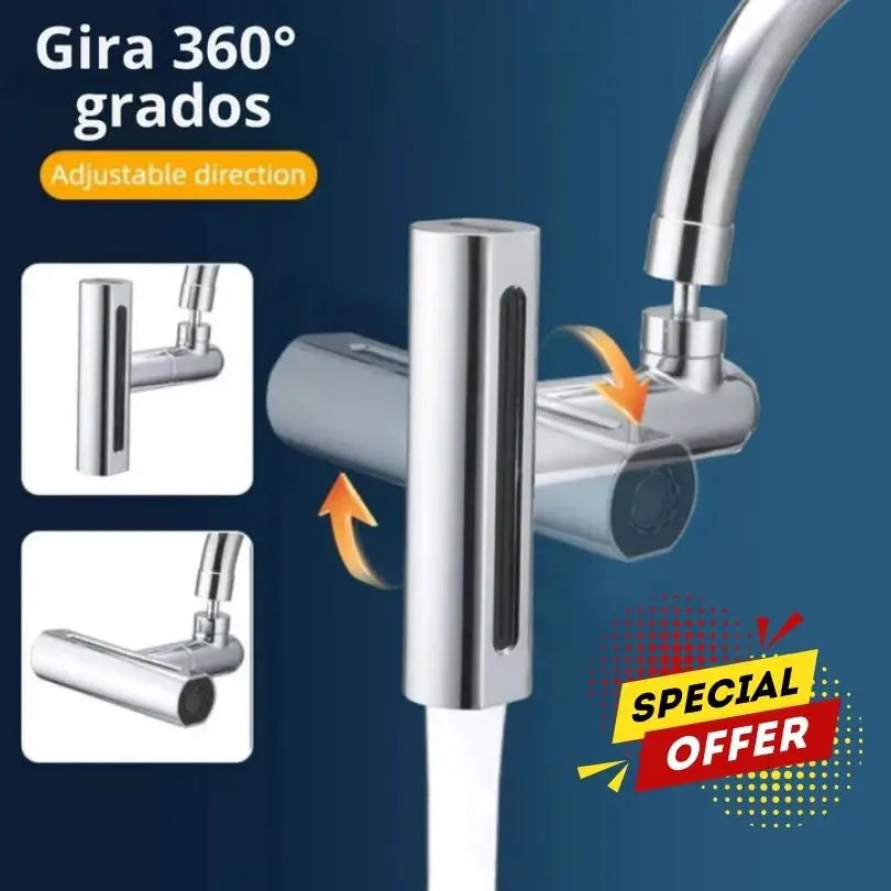 EXTENSOR DE GRIFO PREMIUM 💧 AHORRA AGUA Y REDUCE TU FACTURA 👌