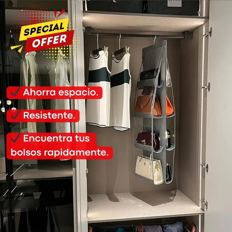ORGANIZADOR DE BOLSOS PREMIUM 💥 MEGA OFERTA
