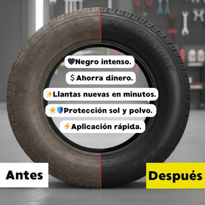 RESTAURADOR NEGRO PRO ✨ LLANTAS COMO NUEVAS ✨ OFERTA: 3 X $99.700