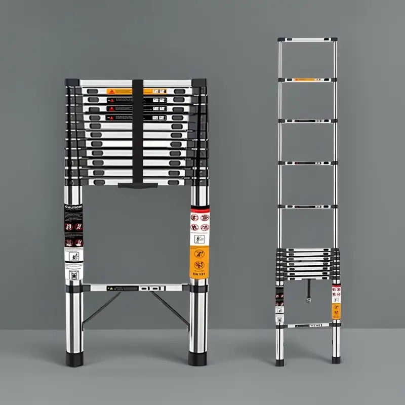 ESCALERA PLEGABLE ULTRA RESISTENTE 2 MTS - 3 MTS ⚡