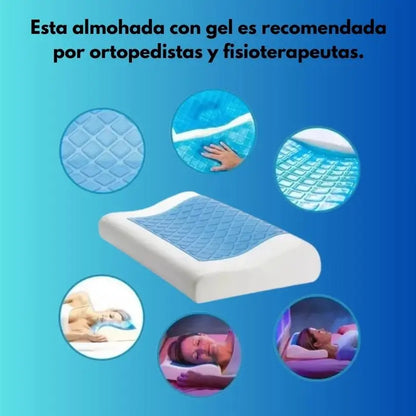 ALMOHADA CON GEL REFRESCANTE DULCES SUEÑOS ✨ 30% DE DESCUENTO