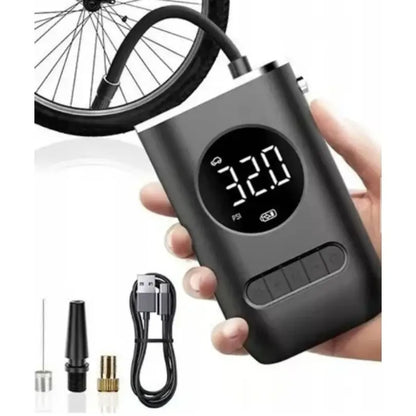 INFLADOR DE LLANTAS PORTÁTIL 💥 CARROS, MOTOS, BICICLETAS, BALONES 💥 OFERTA 40% OFF