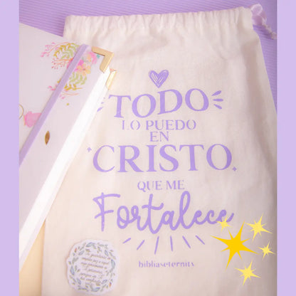🙏 KIT PARA TU ESPACIO CON DIOS 💗 BIBLIA ETERNITY PASTA DURA 📕🙏 30% OFF