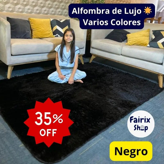 ALFOMBRA PELUCHE DE LUJO 150 X 2MT 🌟 MEGA OFERTA