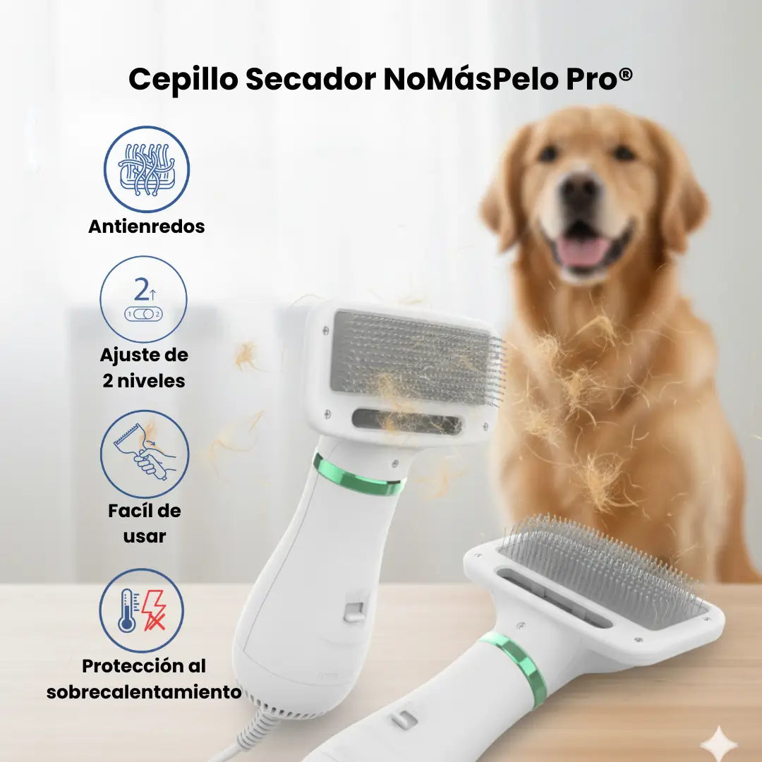 Cepillo Secador 2 en 1 NoMásPelo Pro®