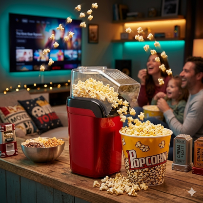 Crispetera Eléctrica — Palomitas de teatro en tu hogar 🍿