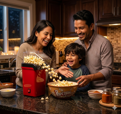 Crispetera Eléctrica — Palomitas de teatro en tu hogar 🍿