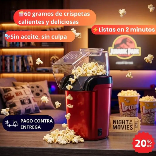 Crispetera Eléctrica — Palomitas de teatro en tu hogar 🍿
