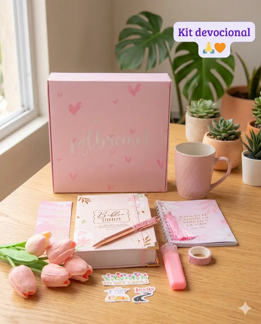 🙏 KIT PARA TU ESPACIO CON DIOS 💗 Biblia Eternity Pasta Dura 📕🙏 30% OFF