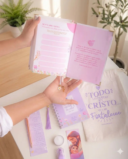 🙏 KIT PARA TU ESPACIO CON DIOS 💗 Biblia Eternity Pasta Dura 📕🙏 30% OFF