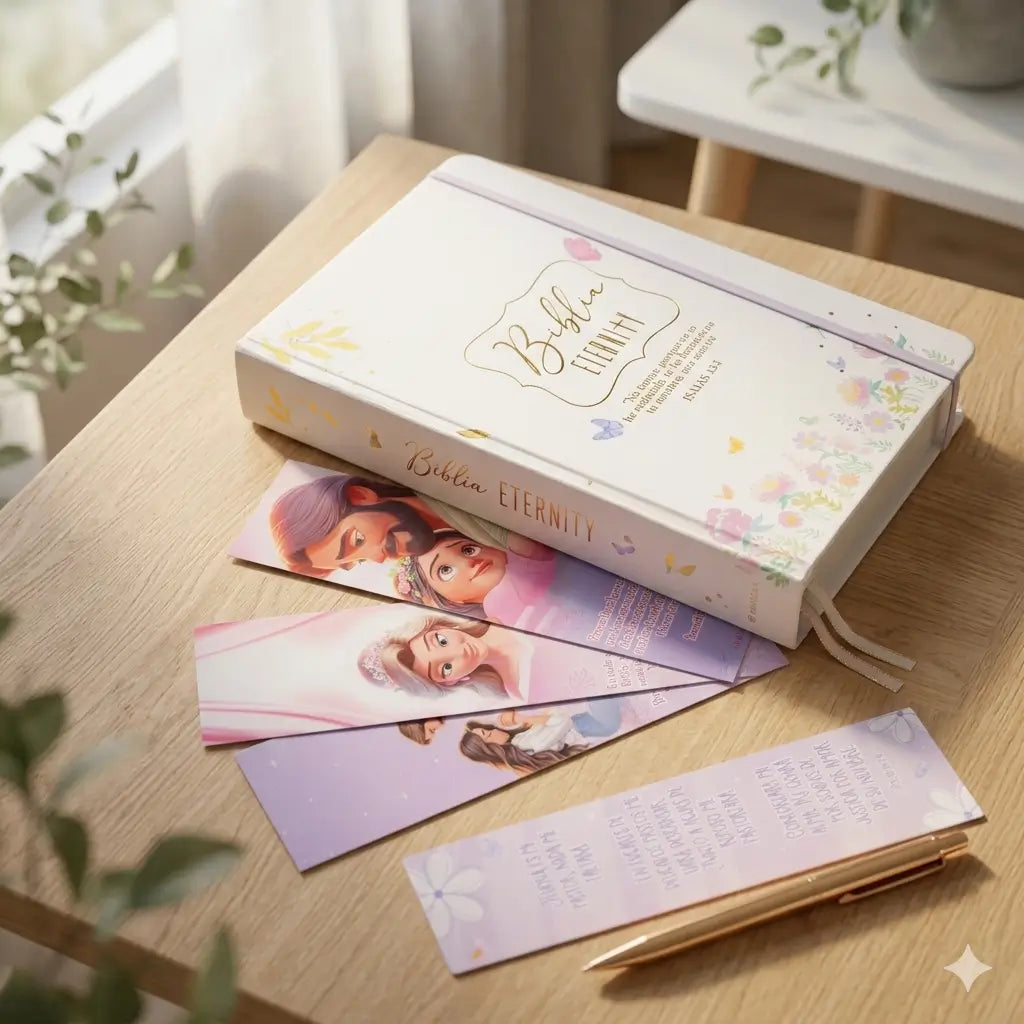 🙏 KIT PARA TU ESPACIO CON DIOS 💗 Biblia Eternity Pasta Dura 📕🙏 30% OFF